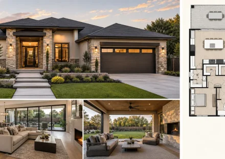 Single Story House Plans