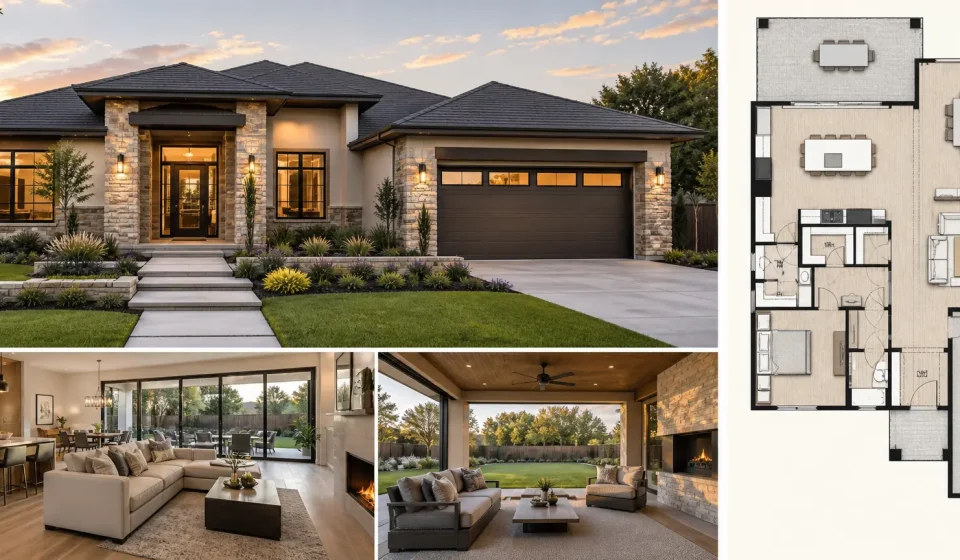 Single Story House Plans