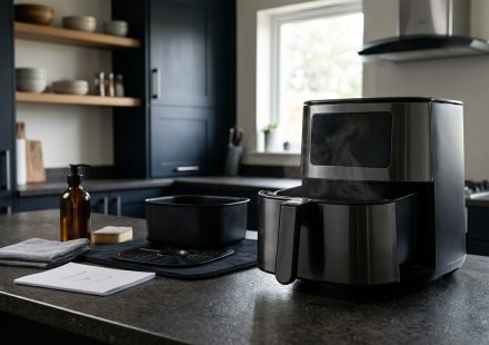 air fryer smells like plastic