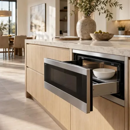 Microwave drawer