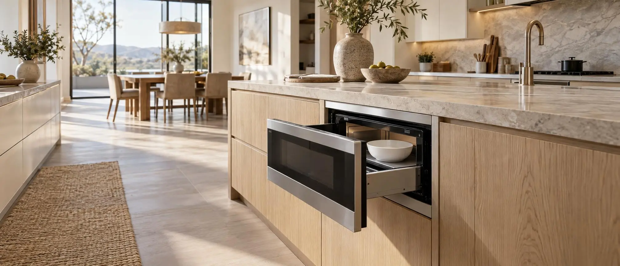 Microwave drawer